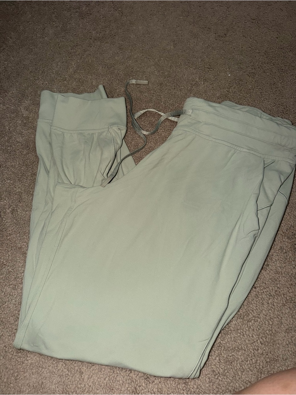 Lululemon Light Mint Jogger Pants - Women's Comfortable Drawstring Pants